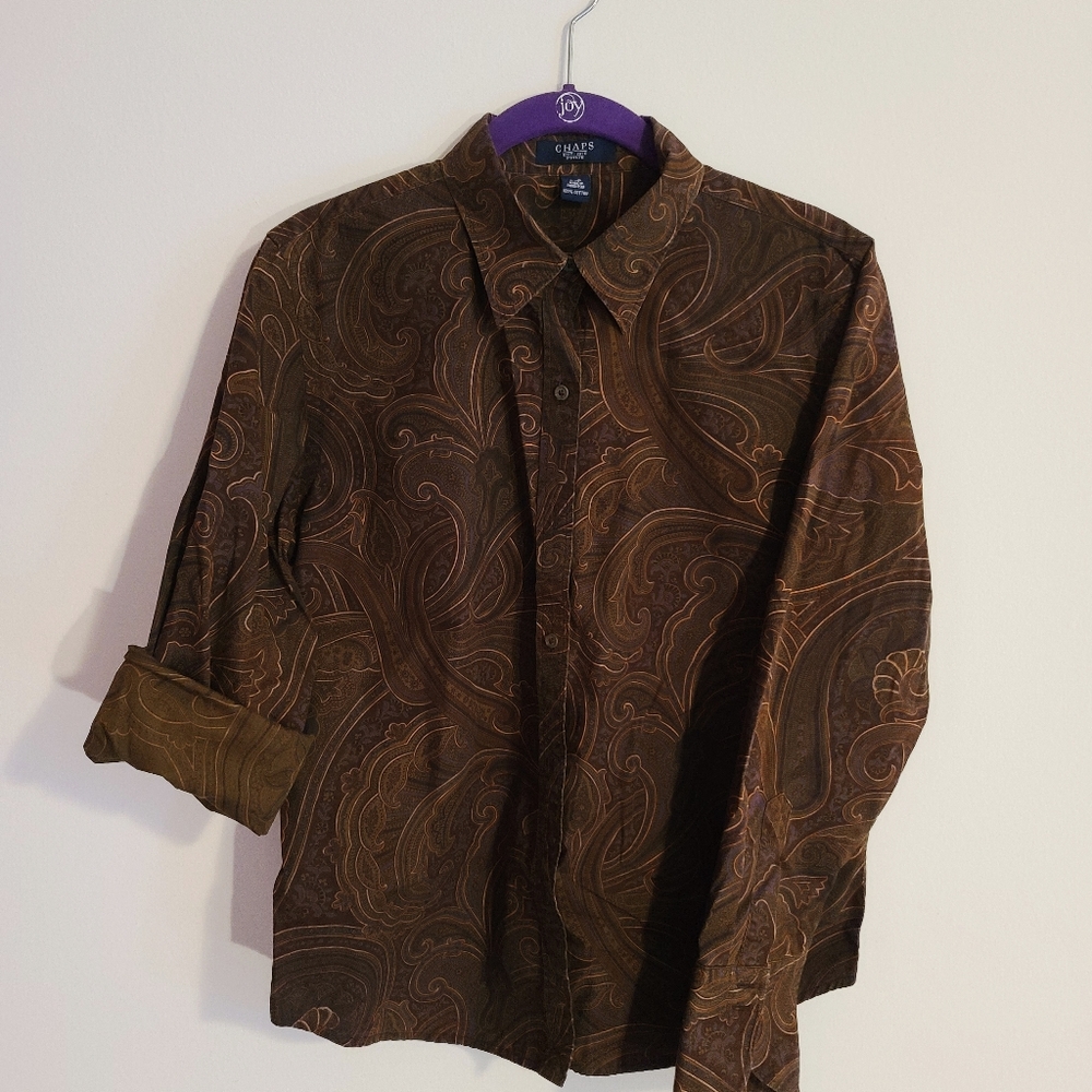 Paisley Button Up Shirt
